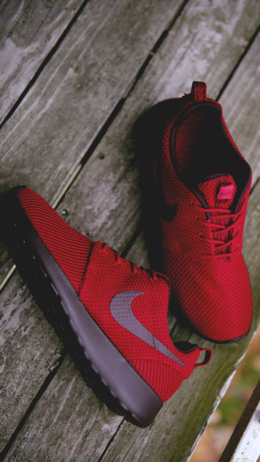 Nike Roshe Run Casual Red