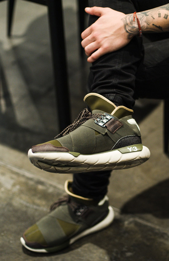 ADIDAS Y-3 Qasa High leg cross