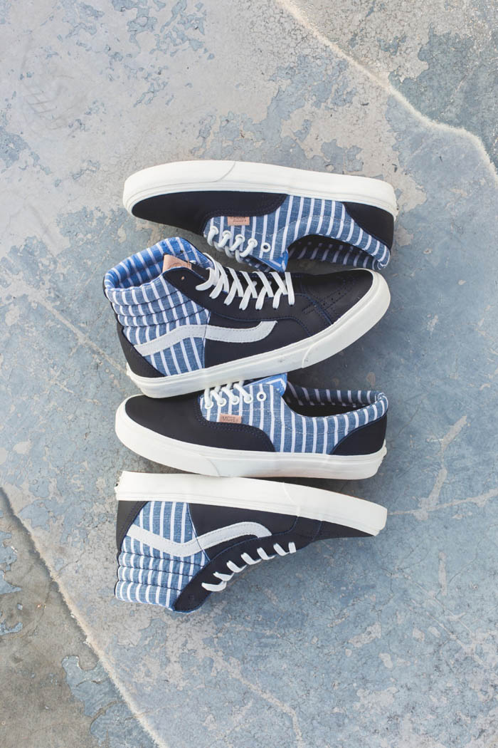 VANS CA SS14 White Stripe Collection