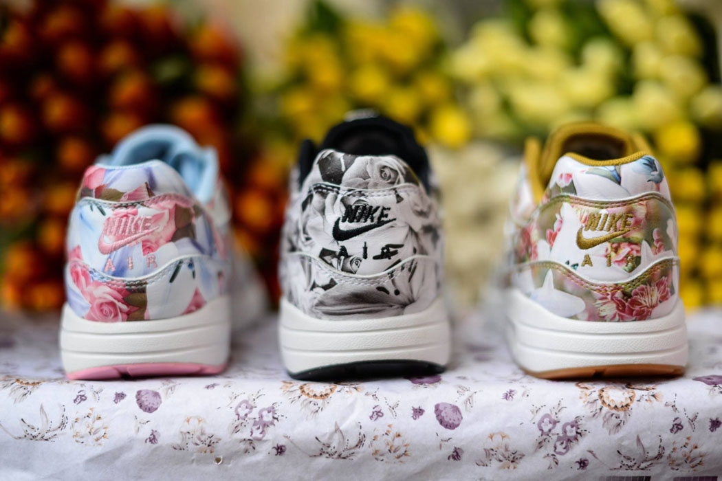 NIKE Air Max 1 Ultra City Collection #floral #sneakers #nike #fashion