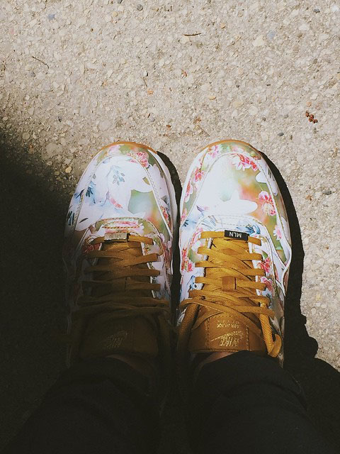 Air Max #floral #nike #sneakers