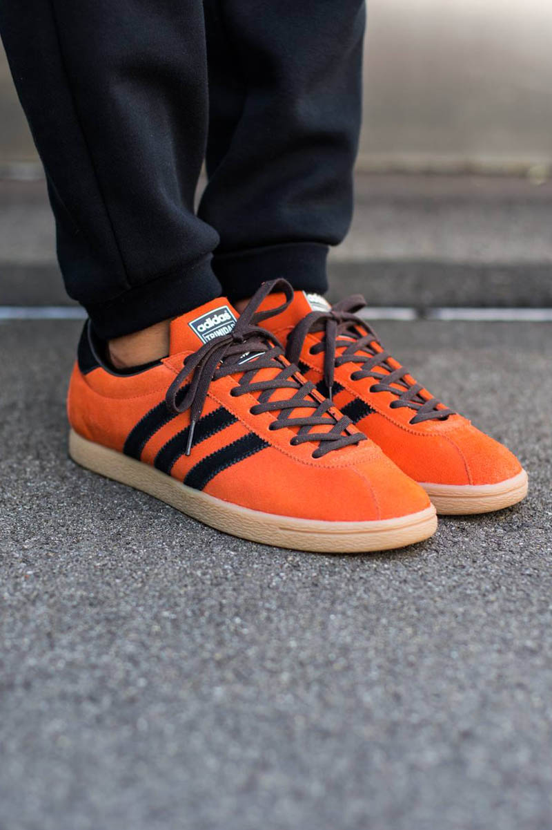 ADIDAS Trinidad with those bright suede upers and that beloved gum sole!