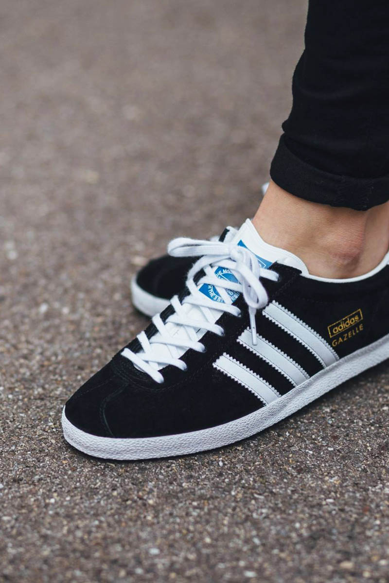 ADIDAS Gazelle OG Black Goldie #sneakers #adidasoriginals #gazelle