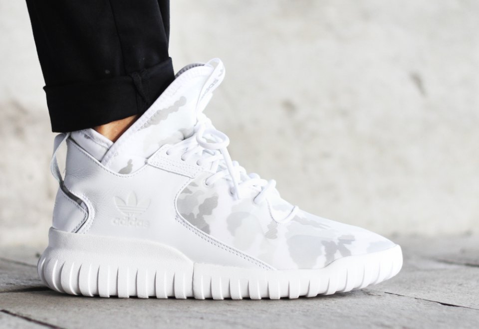ADIDAS Tubular X in white camo uppers. Very subtle but absolutely sick! #adidas #tubular #camo