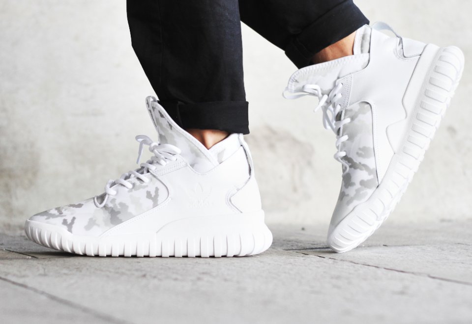 ADIDAS Tubular X in white camo uppers. Very subtle but absolutely sick! #adidas #tubular #camo
