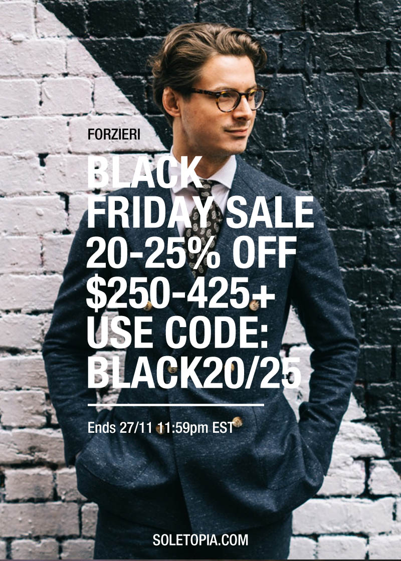 FORZIERI Black Friday #Sale #couponCode #menswear #womensfashion