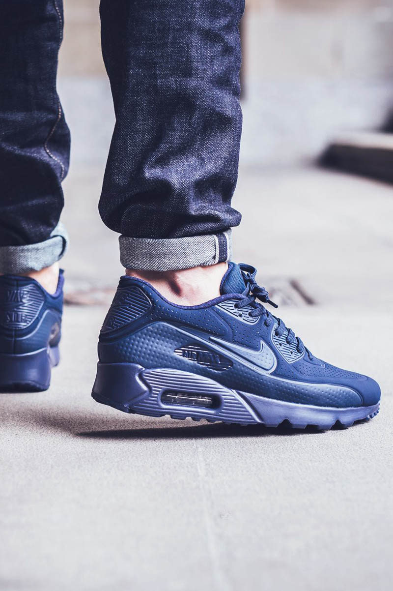 Midnight Navy Air Max 90 Ultra Moire