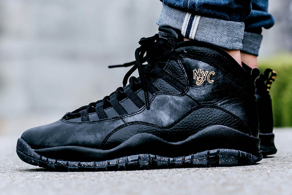 Air Jordan City Series NYC Black × Gold |