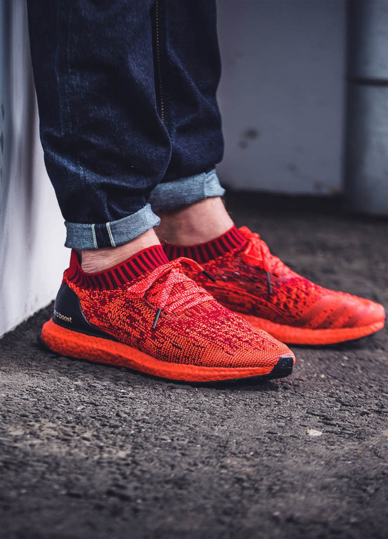 At last, the Ultra Boost Uncaged PK ‘Red’ has arrived!