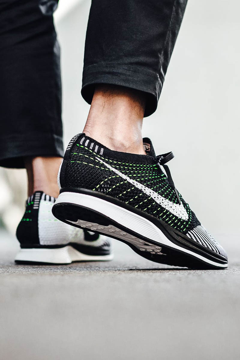 At a mere 6 oz, the Nike Flyknit Racer weighs less than a pair of wool socks