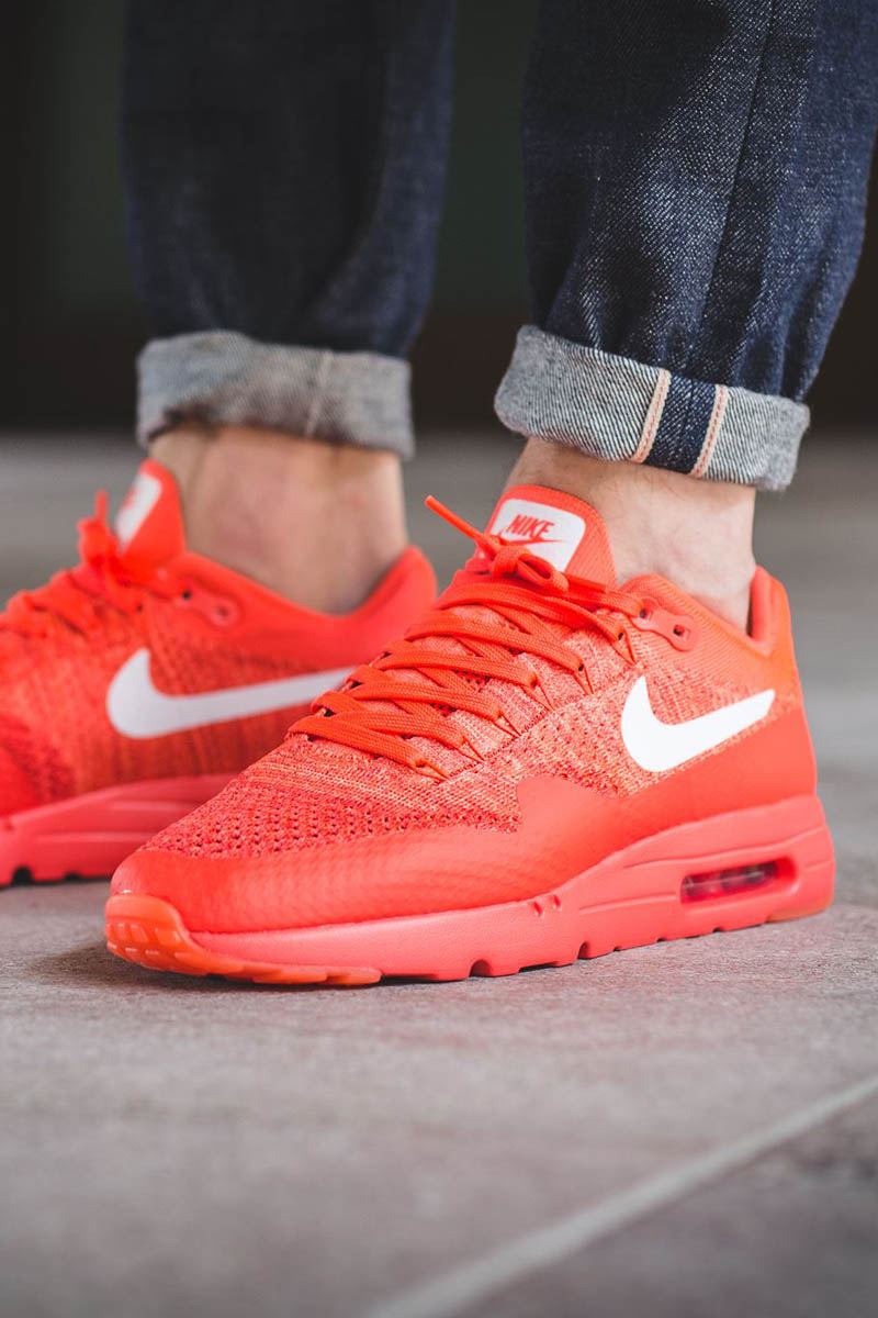 You’ll be the center of attention with the newest Air Max 1 Ultra Flyknit colorway