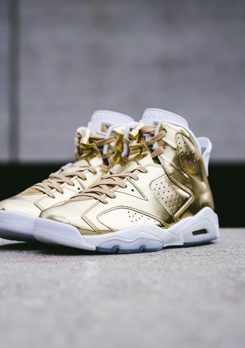 Air Jordan 6 Pinnacle Gold