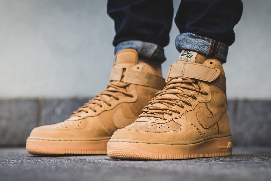 The all new NIKE Air Force One...in Flax