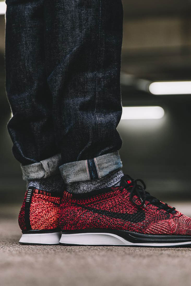 NIKE Flyknit Racer Uni Red #statement #nike #flyknit