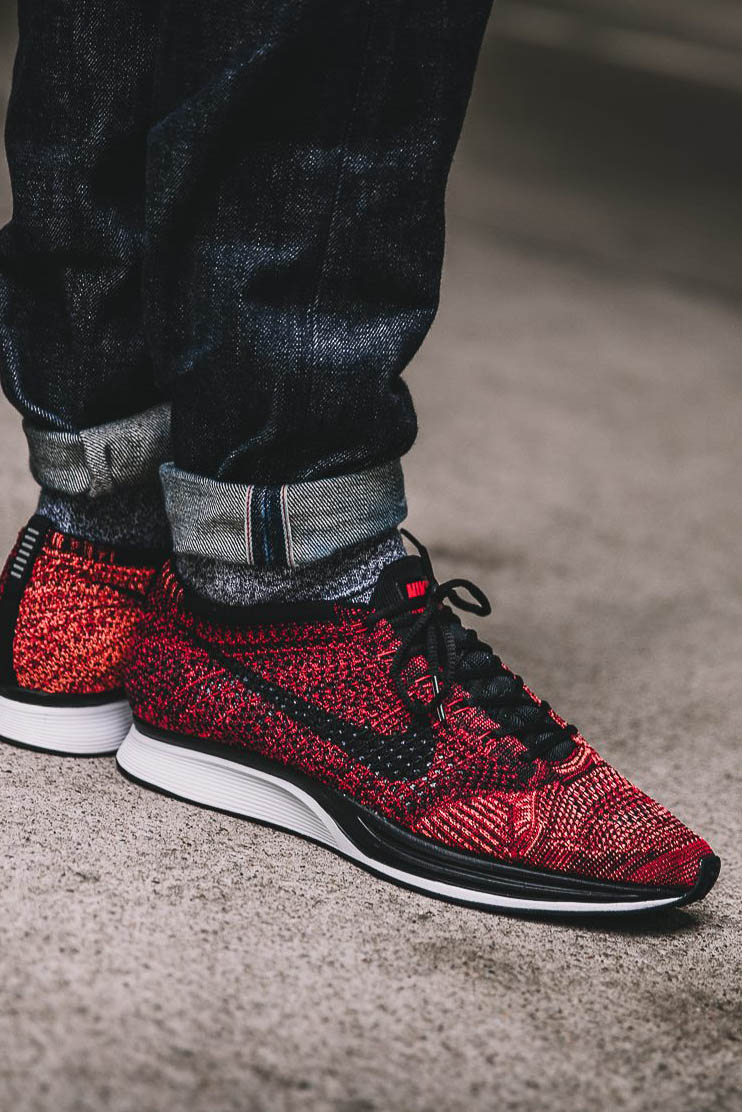 NIKE Flyknit Racer Uni Red #statement #nike #flyknit