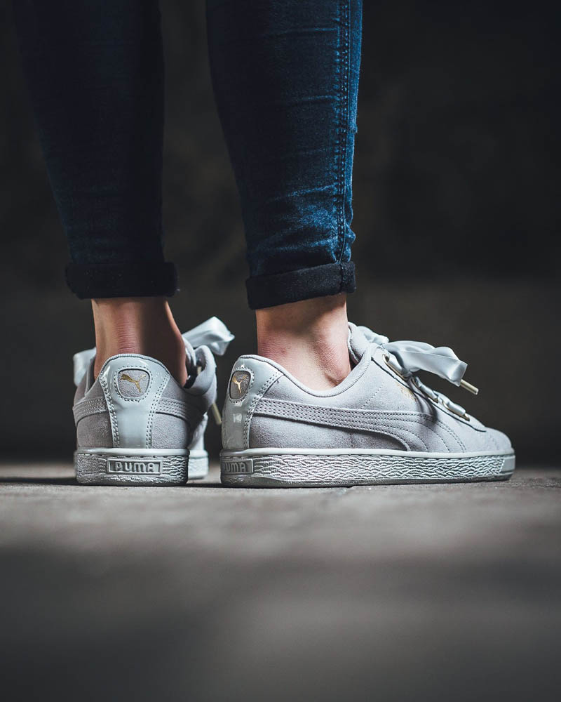 PUMA Suede Heart Satin