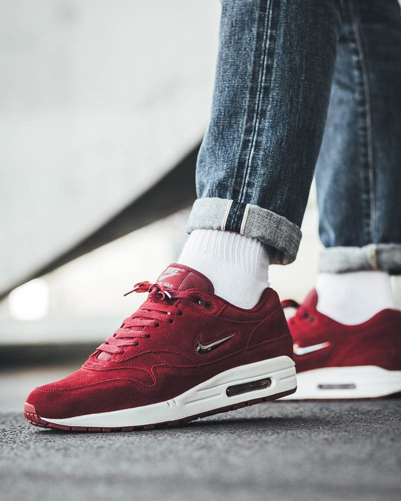 nike air max 1 premium sc red